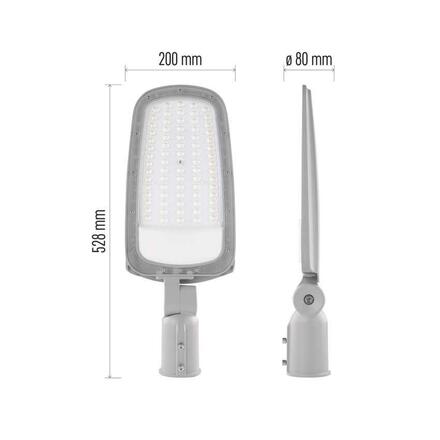 EMOS LED veřejné svítidlo SOLIS 70W, 8400 lm, neutrální bílá ZO0704