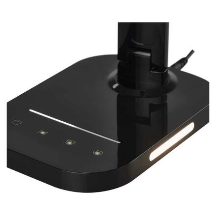 EMOS LED stolní lampa CARSON, černá Z7618B