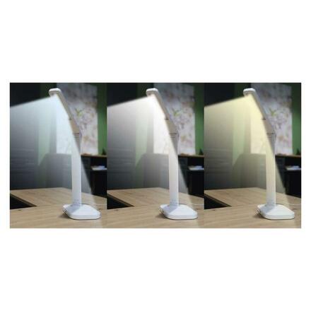 EMOS LED stolní lampa CARSON, bílá Z7618W