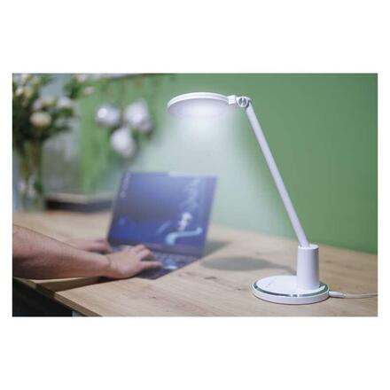 EMOS LED stolní lampa WESLEY, bílá Z7620W