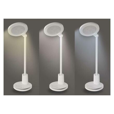 EMOS LED stolní lampa WESLEY, bílá Z7620W
