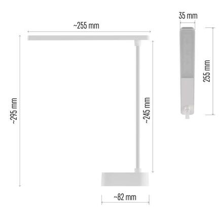 EMOS LED stolní lampa LUCY, nabíjecí Z7626