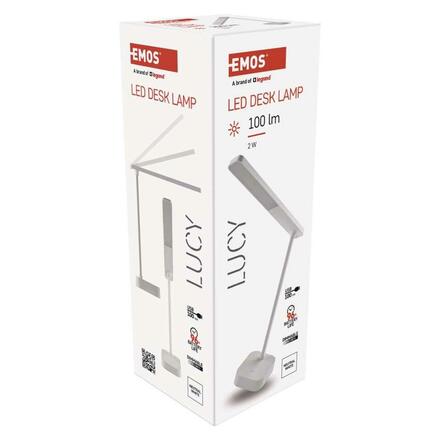 EMOS LED stolní lampa LUCY, nabíjecí Z7626