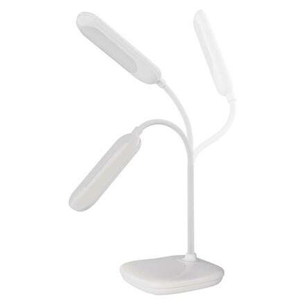 EMOS LED stolní lampa LILY, bílá Z7629W