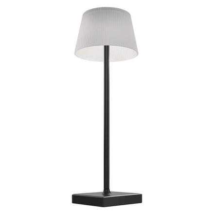 EMOS LED stolní lampa KATIE, nabíjecí, černá Z7630B