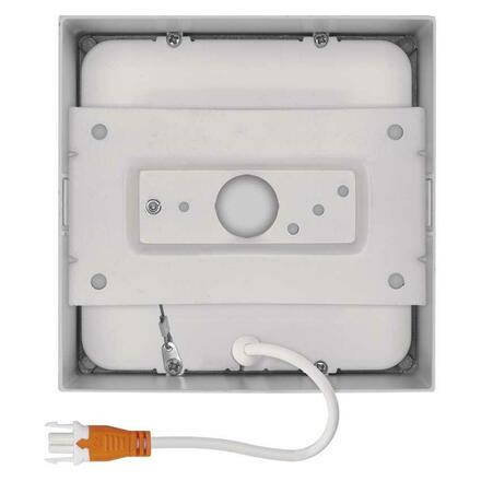 EMOS LED přisazené svítidlo NEXXO, čtvercové, bílé, 7,6W, neutrální bílá ZM6125