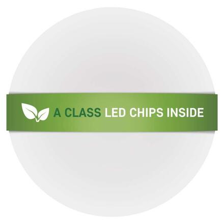 EMOS LED přisazené svítidlo TIVI, A CLASS, kruhové bílé 8,6W, IP44, neutrální bílá ZM3406