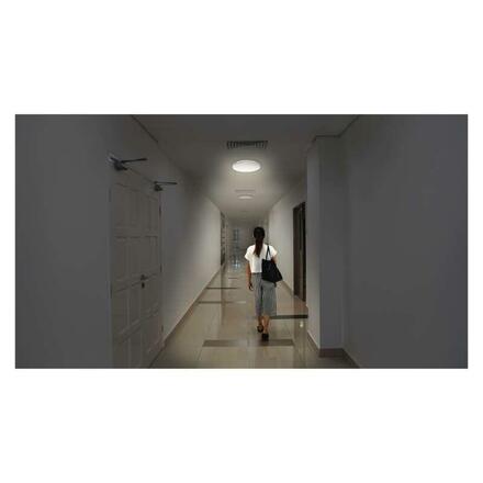 EMOS LED svítidlo s pohybovým čidlem TORI 22 cm, 15 W, neutrální bílá, IP54 ZM4328
