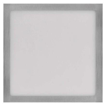 EMOS LED svítidlo NEXXO broušený nikl, 17 x 17 cm, 12,5 W, teplá/neutrální bílá ZM6233
