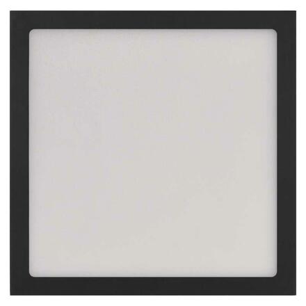 EMOS LED svítidlo NEXXO černé, 17 x 17 cm, 12,5 W, teplá/neutrální bílá ZM6333