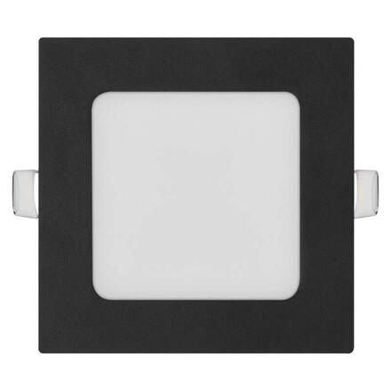EMOS LED podhledové svítidlo NEXXO černé, 12 x 12 cm, 7 W, teplá/neutrální bílá ZD2323