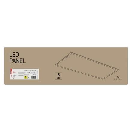 EMOS Lighting LED panel 30×120, obdélníkový vestavný bílý, 40W neut.b. UGR 1541402210