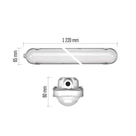 EMOS LED prachotěsné svítidlo MISTY 35W NW, IP66 ZT1521