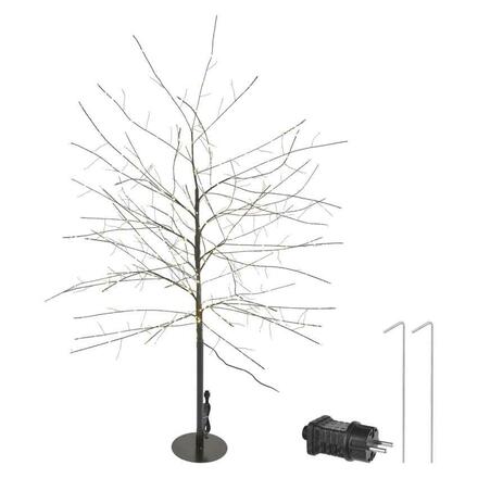 EMOS LED svítící stromek, 120 cm, venkovní i vnitřní, teplá bílá, časovač DCTW30