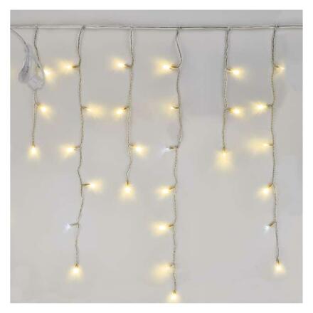 EMOS Standard LED spojovací řetěz blikající – rampouchy, 2,5 m, venkovní, teplá/studená bílá D1CN01