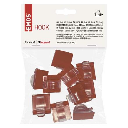 EMOS Samolepicí háček - jednoduchý, vnitřní DCH001
