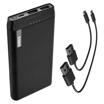 EMOS Powerbanka EMOS Alpha 10S, 10000 mAh, černá B0526B