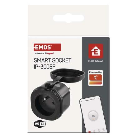 EMOS GoSmart WiFi zásuvka IP44 IP-3005F P5552