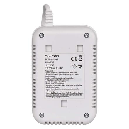 EMOS Detektor plynu GS869 2101505003