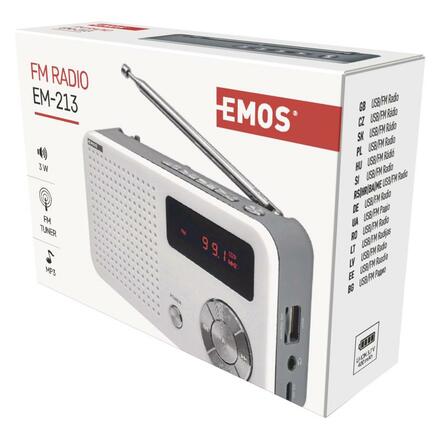 EMOS Rádio s mp3 EM-213 2618002600