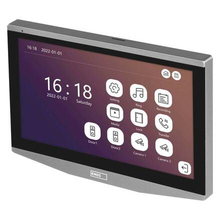 EMOS GoSmart Přídavný monitor IP-700B domácího videotelefonu IP-700A H4011