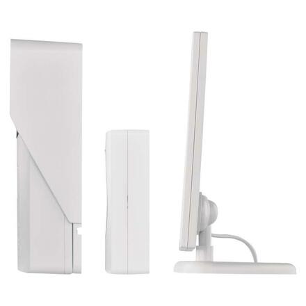 EMOS GoSmart Domovní bezdrátový bateriový videozvonek IP-09D s Wi-Fi a solárním panelem H4030