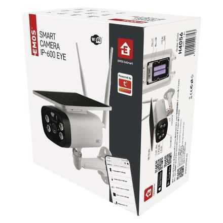 EMOS GoSmart Venkovní bateriová kamera IP-600 EYE s Wi-Fi a solárním panelem H4056