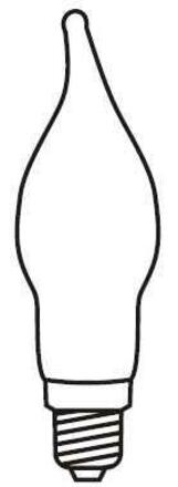 Souprava Gloria bílá SV-16, 16 žárovek 14V/0,1A