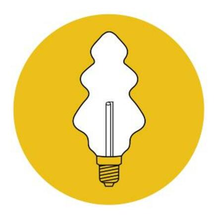 Prodlužovací souprava Stromek barevný TVP-12, 12 svěl.zdrojů LED Filament 20V/0,2W bez trafa