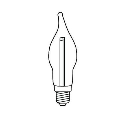 Adventní svícen 2262-210.T dřevěný bílý s taženou žárovkou LED Filament 7x34V/0,2W                              KONST