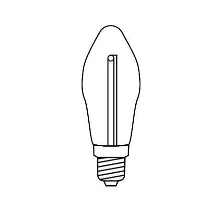 Adventní svícen 2262-510 dřevěný červený, LED Filament 7x34V/0,2W                      KONST