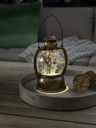 Exihand LED lucerna se sněhuláky 3498-000, bateriový 3498000