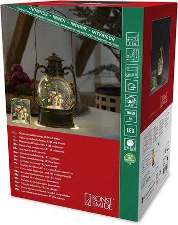 Exihand LED lucerna se sněhuláky 3498-000, bateriový 3498000