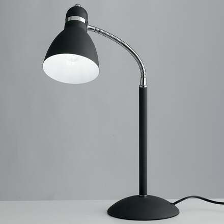 Stolní lampa LUME PEOPLE, černá, 1 x E27, 17 x 52 cm