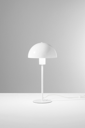 Stolní lampa Popart (bílá), kovová konstrukce pr. 20 x 40,1 cm