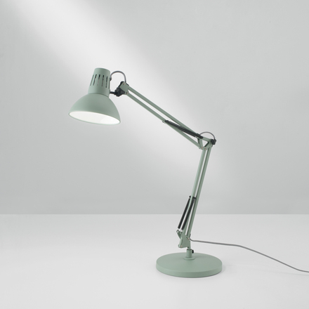 Stolní lampa Artifex, 1xE27, 73,8 x 23, zelená, kov