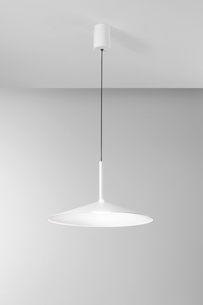 Závěsné LED svítidlo Khan (bílá), 18 W, CCT 2700 / 3500 K, 48 x 200cm
