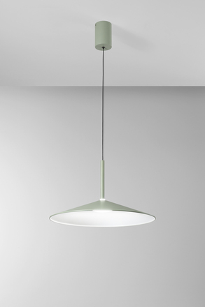 Závěsné LED svítidlo Khan (zelená) 18 W, CCT 2700 / 3500 K, 48x200 cm
