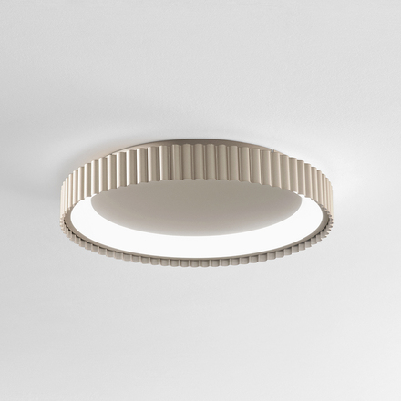 Stropní LED svítidlo Nike (zlaté, kov) 30 W, 4380 lm, DIP-CCT 2700 / 3200 / 4000 K, pr. 39x5 cm