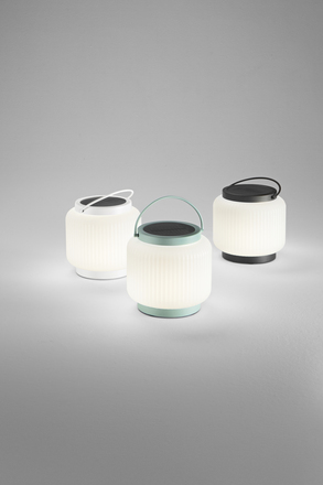 Solární dobíjecí LED lampa Robin (bílá), 1,2 W, 3000 K, stmívatelná, IP54