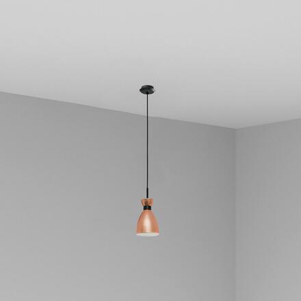 FARO RETRO závěsné svítidlo, měď