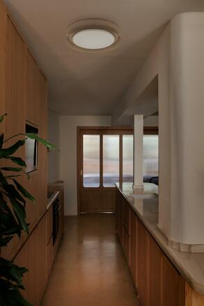 FARO TENDER Grey ceiling lamp 2700K