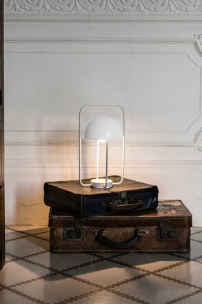 FARO JELLYFISH bílá přenosná stolní lampa