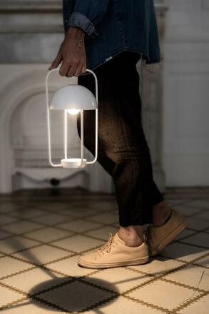 FARO JELLYFISH bílá přenosná stolní lampa