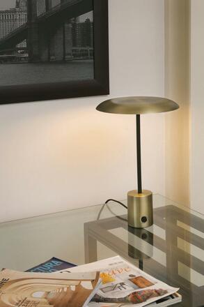FARO HOSHI zlatá a černá stolní lampa