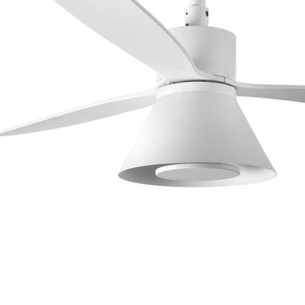 FARO AMELIA L CONE LED stropní ventilátor, bílá