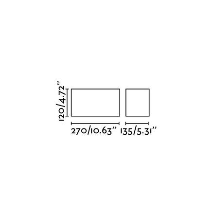 FARO TECTO-2 stropní svítidlo, bílá, AR111