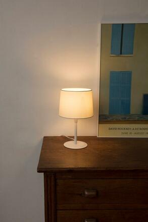 FARO CONGA S bílá/béžová stolní lampa