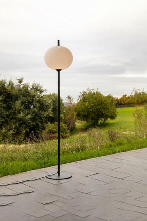 FARO SAIGON šedá/bílá stojací lampa 2M R45