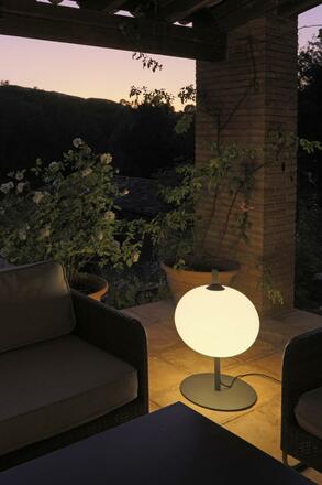 FARO SAIGON šedá/bílá stojací lampa 0,1M R45